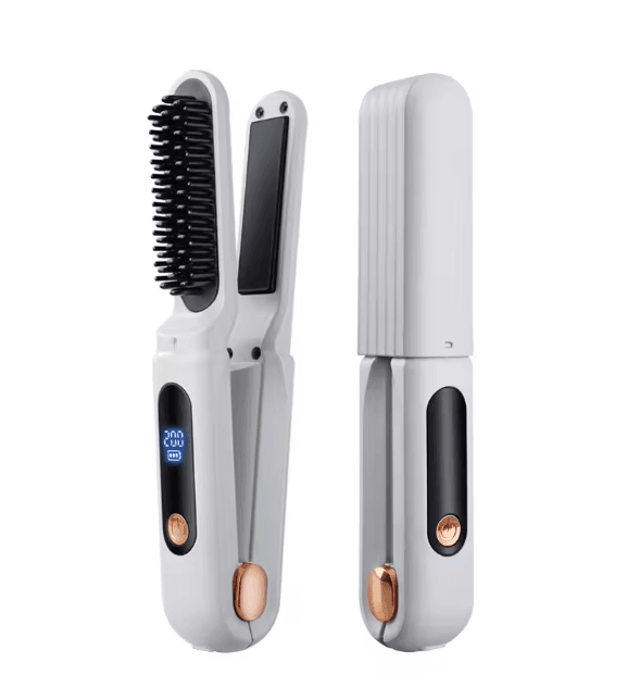2 - in - 1 Straightener Hair Comb - buyverso